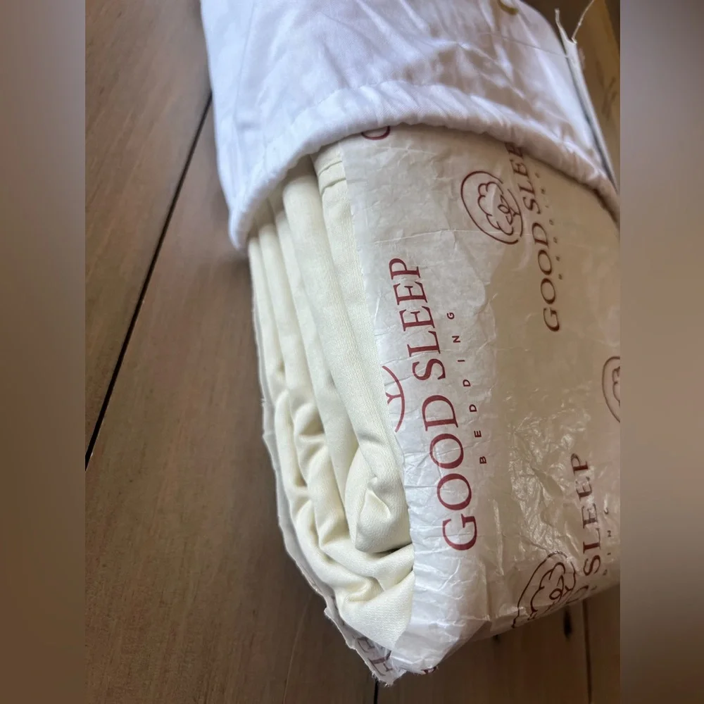 New Good Sleep Bedding Ivory Flat Sheet